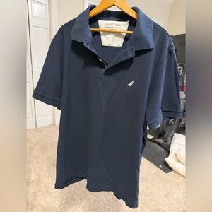 Nautica Dark Blue Polo Shirt